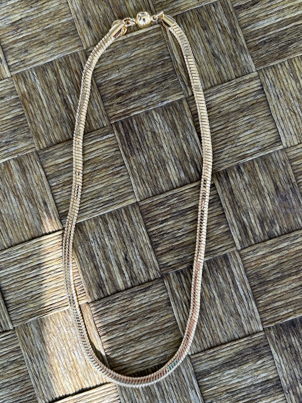 By Alexa Rae BAR Necklace Magnetic Jewelry Gold Chain